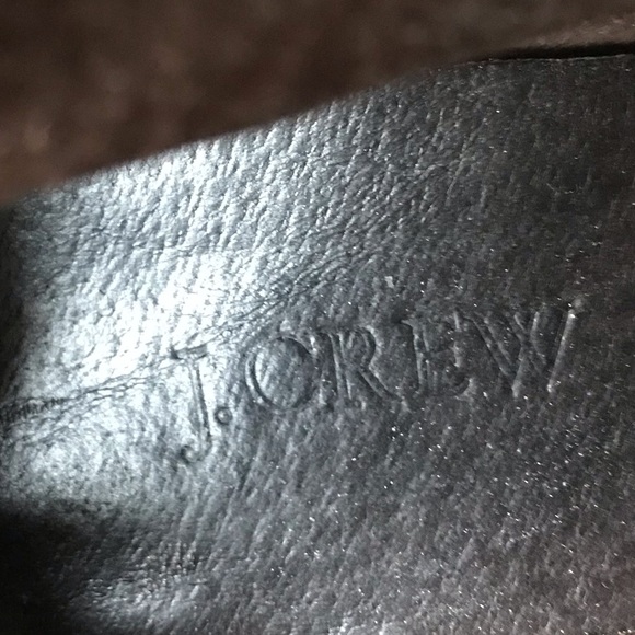 J. Crew size 7 moto boots brown leather cool and rugged buckle straps - Picture 13 of 13